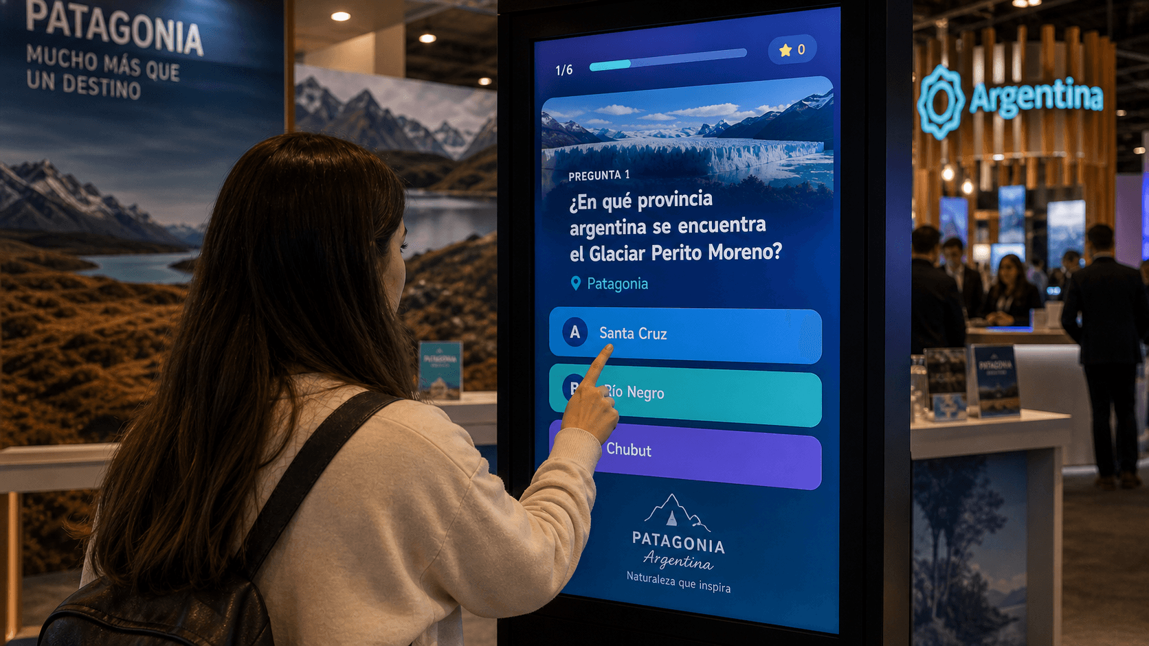 Trivia Touchscreen